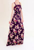 30s Silk Lace Floral Gown
