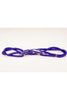 Blue Skinny Rope Belt