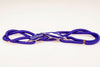 Blue Skinny Rope Belt