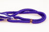 Blue Skinny Rope Belt