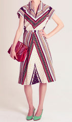 50s Floral Day Dress