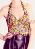 Floral Beaded Halter