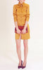 Gold Shirt Dress